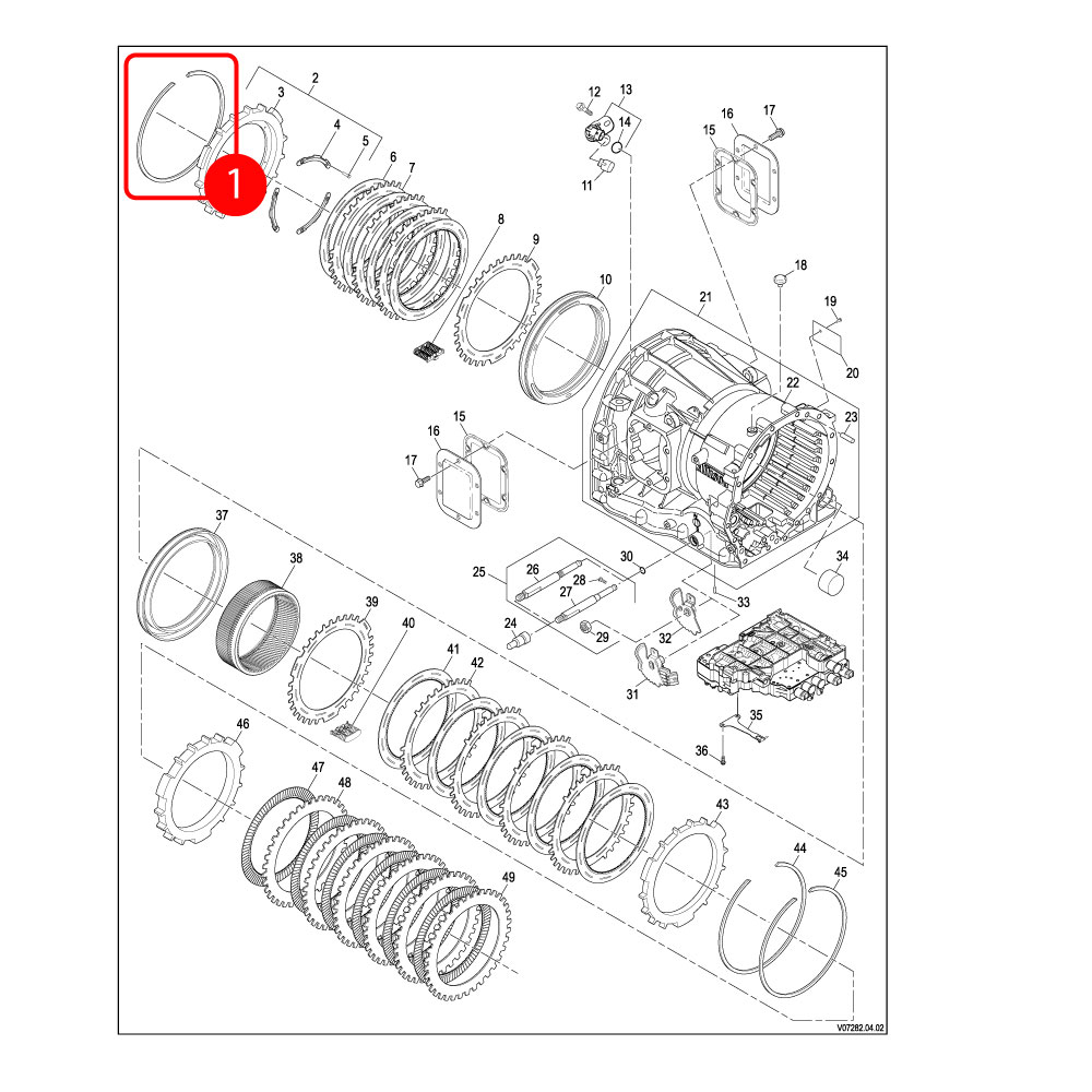 1. Parte número: 29531054