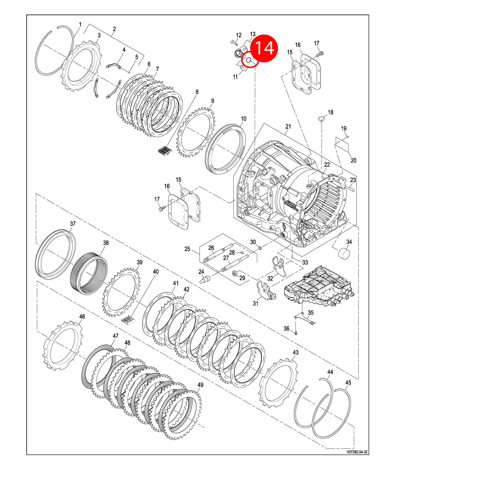 14. Parte número: 29534145