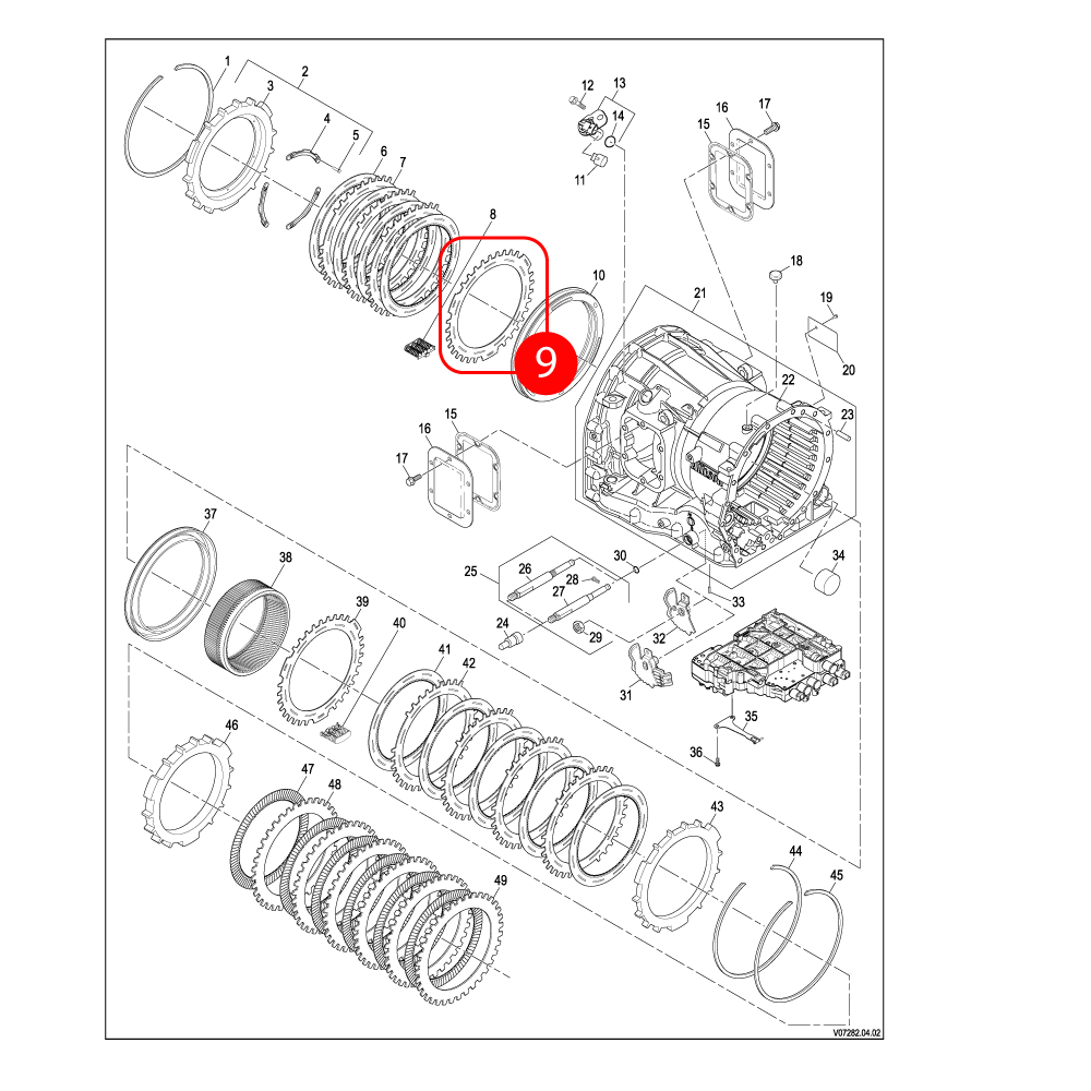 9. Parte número: 29542192