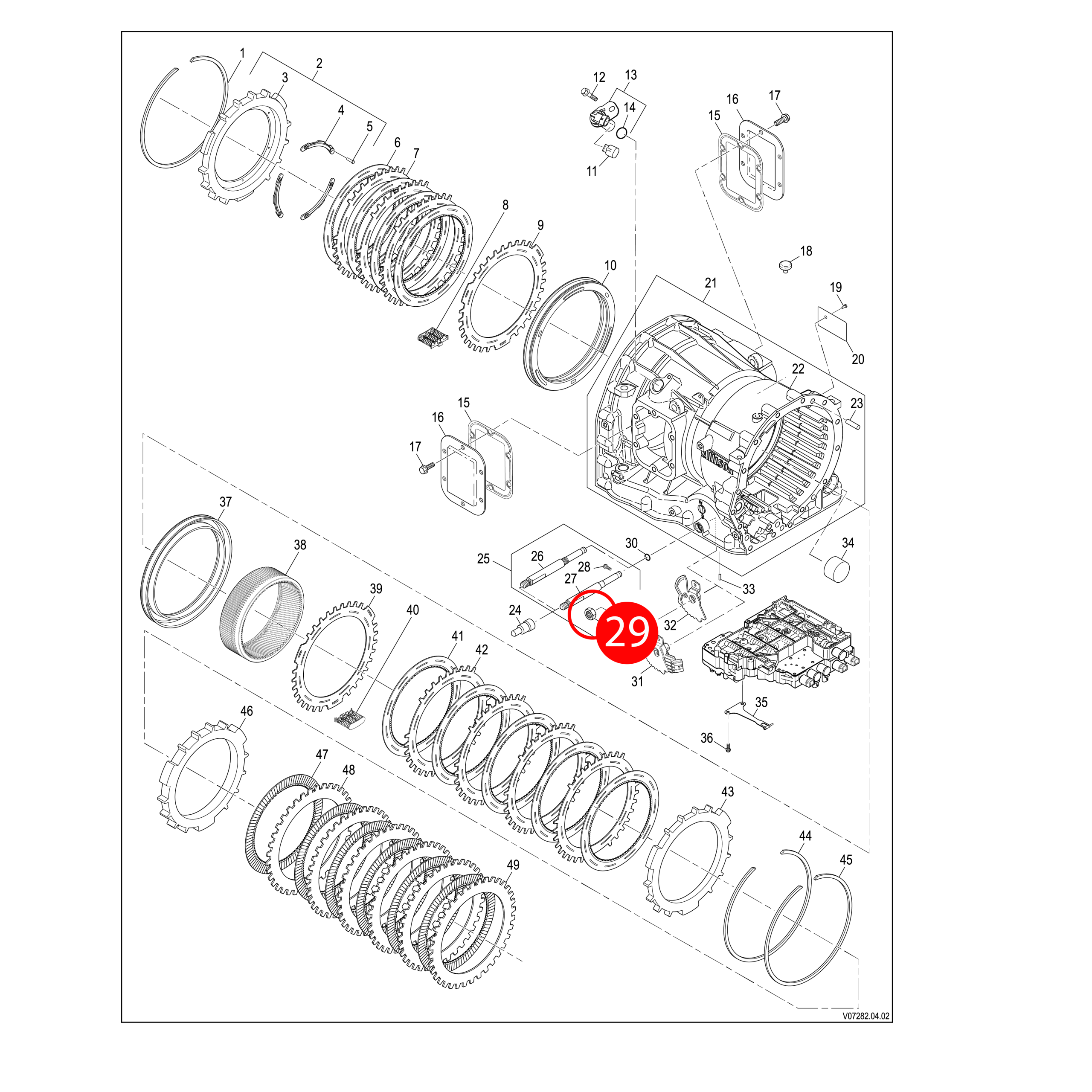 29. Parte número: 29541355
